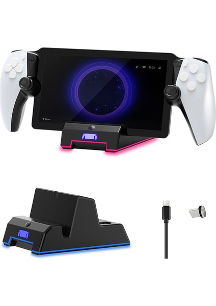 Portal Manyetik Renkli Işık Tabanlı Oyun Konsolu Şarj Cihazı (Yurt Dışından) modelleri