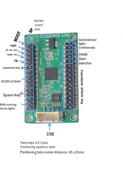 Pc Için Joystick Klavye Mini Klavye /steam Için (Yurt Dışından) modelleri
