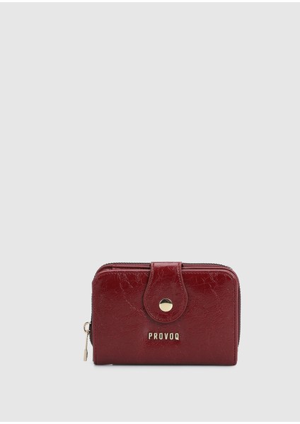 Bordo Provoq AD1028 Zeyna Bordo Cüzdan