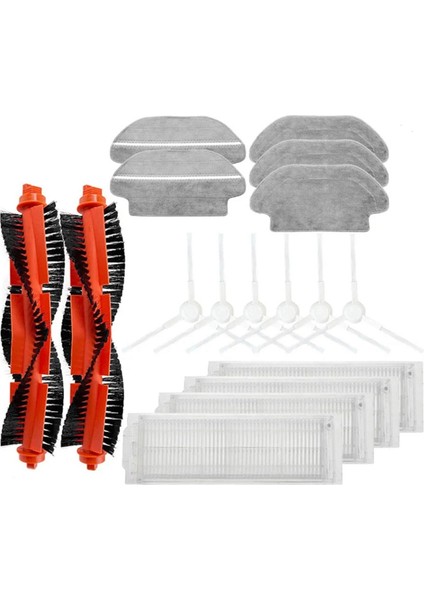 Mi Robot Vakumlu Süpürge Için Hepa Filtreli Paspas (Yurt Dışından)