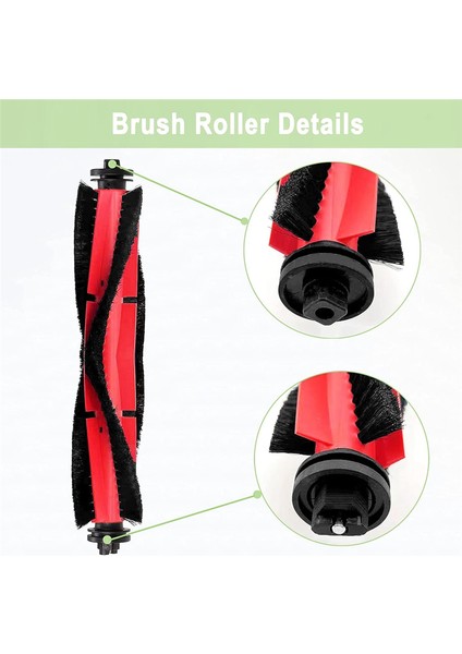 Q5 Q5+ Robot Süpürge Ana Yan Fırça Hepa Filtresi (Yurt Dışından) modelleri