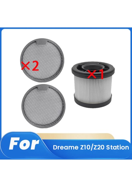 Z10 Istasyon Süpürme Robotu Için 3 Adet Filtre ve Filtre Pamuğu (Yurt Dışından) fiyatları