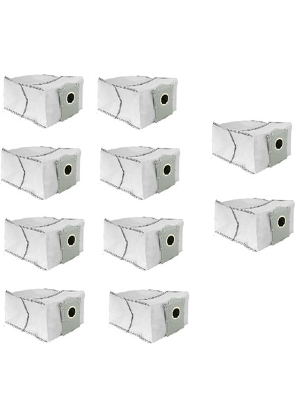 X8PRO Plus Süpürge Aksesuarları Için 10 Adet Toz Torbası (Yurt Dışından)