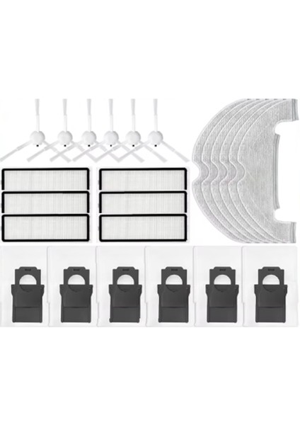 D10 Plus Robot Süpürge Parçaları Ana Yan Fırçası (Yurt Dışından) fiyatları