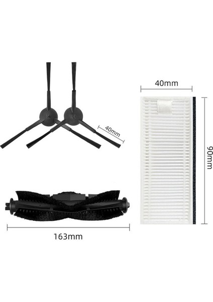 G11 Filtre Yan Fırçası Ana Döner Fırçası Için Yedek Parça (Yurt Dışından)
