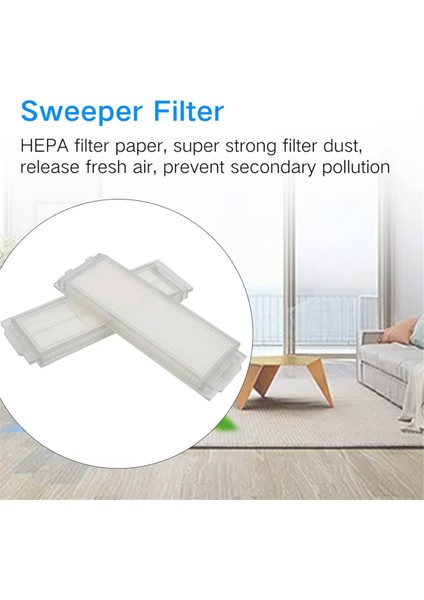 3290 3390 3490 Ultra Yan Fırça Hepa Filtre Mop Bezi Için (Yurt Dışından)