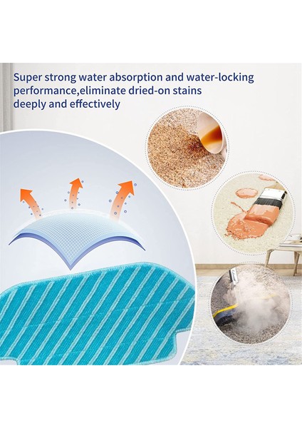 4090 4490 Ana Yan Fırça Hepa Filtre Mop Bezi (Yurt Dışından)