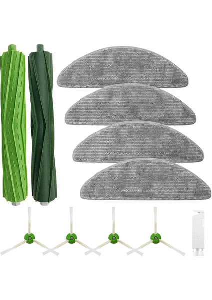 Robot Süpürge Ana Yan Fırça Paspas Bezi Pedler Aksesuarlar (Yurt Dışından) modelleri