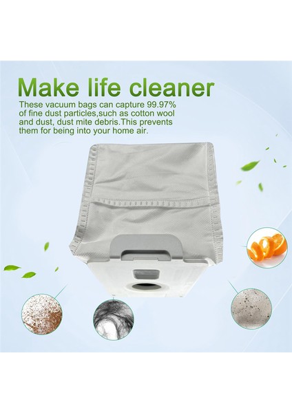 A939KBGSA937KGMS Elektrikli Süpürge Çöp Torbası Için 2 Adet Toz Torbası (Yurt Dışından) fiyatları