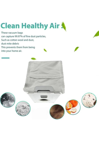 A939KBGSA937KGMS Elektrikli Süpürge Çöp Torbası Için 2 Adet Toz Torbası (Yurt Dışından) modelleri