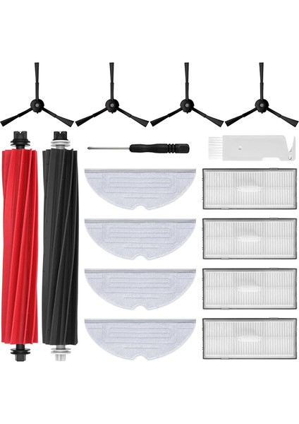 S8 S8+Ana Silindir Fırça Yan Fırçalar Filtre Paspas Mendilleri (Yurt Dışından) indirimleri