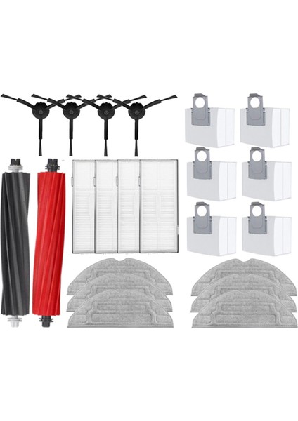 S8 S8 Pro Ultra S8+ Mop Bezleri Hepa Filtreleri Toz Torbaları (Yurt Dışından)