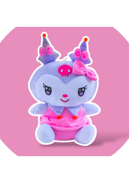 Peluş Oyuncak 25 cm Sanrio Kuromi Mor Renk