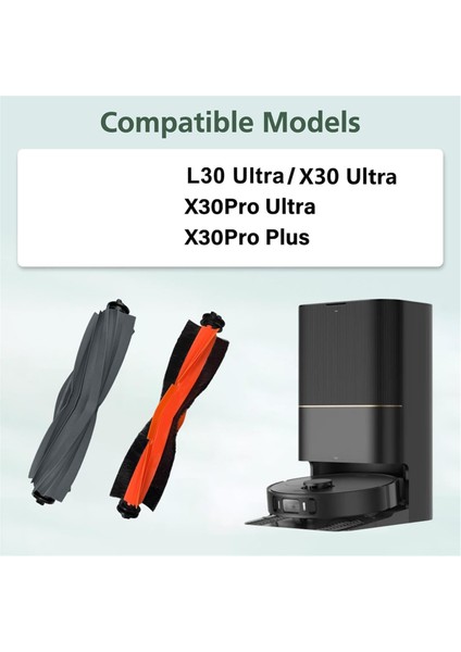 X30 Ultra Robot Vakum Paketi Için Ana Fırça Filtreleri Paspaslar (Yurt Dışından) modelleri