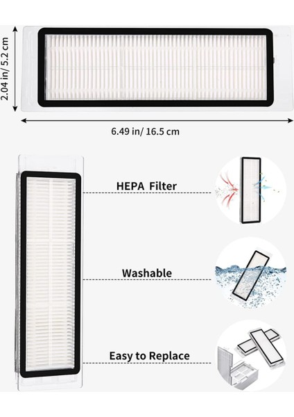 S5 Max S6 Pure S6 Maxv Elektrikli Süpürge Yedek Parçaları (Yurt Dışından) modelleri
