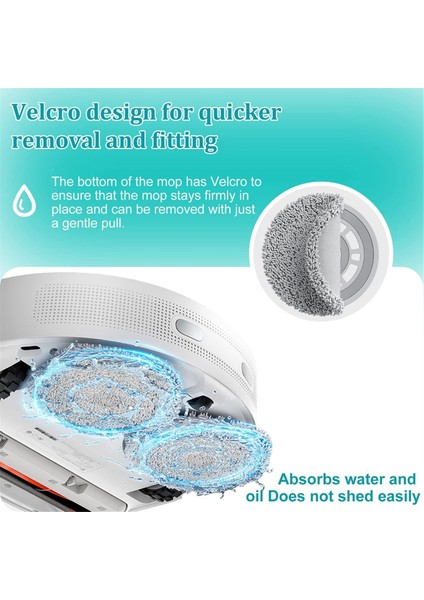 L10S Ultra S10 Pro Mop Ana Fırçası Için Filtre Toz Torbaları (Yurt Dışından)