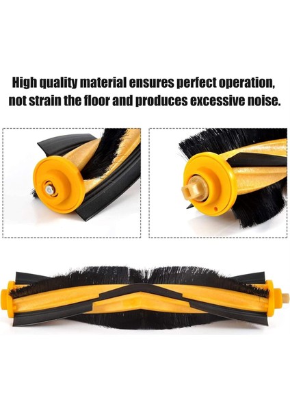 Robot Vakum Yedek Ana Yan Fırça Filtre Paspas Bezi (Yurt Dışından) fırsatları