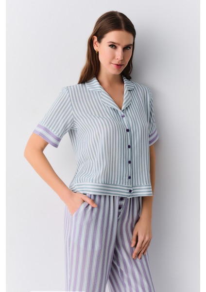 Line Maskülen Pijama Takımı