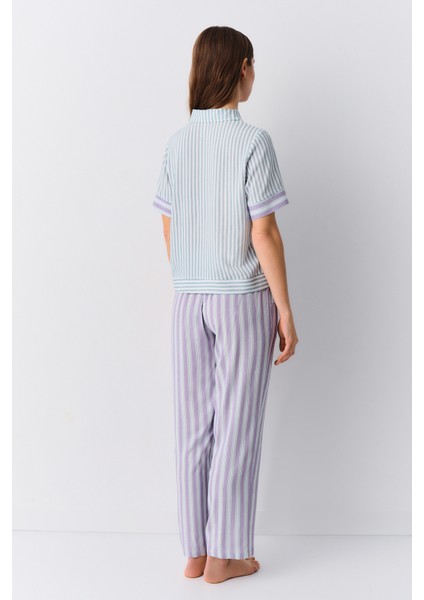 Line Maskülen Pijama Takımı