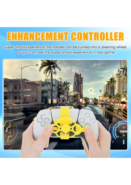 Mini Direksiyon Simidi Saplı Oyun Direksiyon Simidi Kontrol Cihazı F (Yurt Dışından) fırsatları