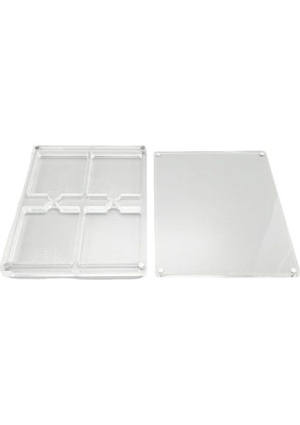 Yüksek Şeffaflık Akrilik Manyetik Emiş Kapağı Oyun Saklama Kutusu (Yurt Dışından)