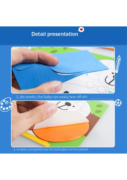 Sanat Çıkartmaları Karikatür Eva Çıkartma Oyuncaklar (Yurt Dışından) indirimleri