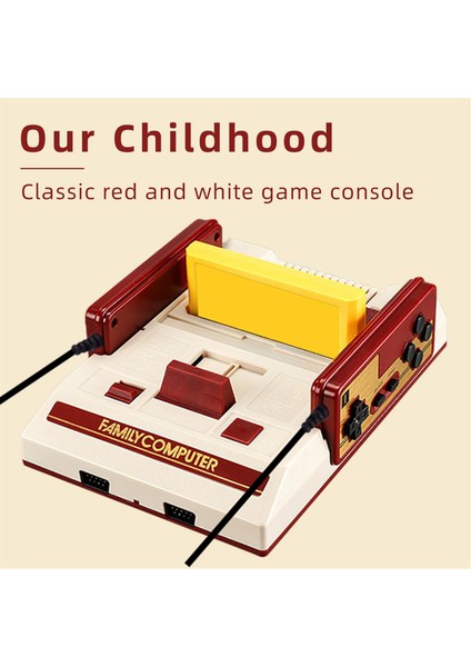 500 Klasik Oyun Içeren 8 Bit Video Oyun Konsolu Ab Fişi (Yurt Dışından)