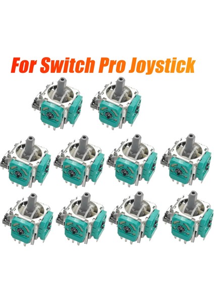 Switch Pro Oyun Kontrolcüsü Için 10 Adet 3D Analog Joystick Joystick (Yurt Dışından) fiyatları