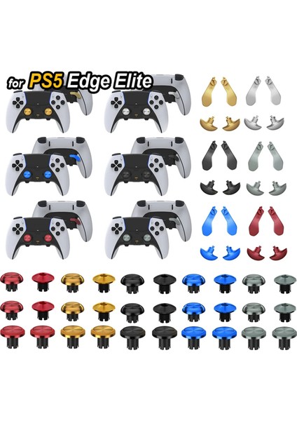 Edge Oyun Konsolu Joystick Arka Kürekler Tetikleyiciler Düğmeler E (Yurt Dışından)