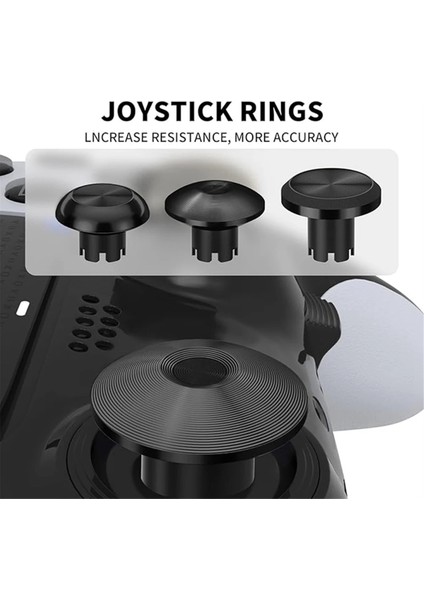 Edge Oyun Konsolu Joystick Arka Kürekler Tetikleyiciler Düğmeler E (Yurt Dışından)