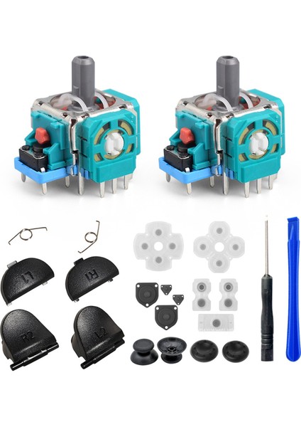 Oyun Konsolu Için Joystick Potansiyometresi Kapaklı Tornavida Seti (Yurt Dışından)