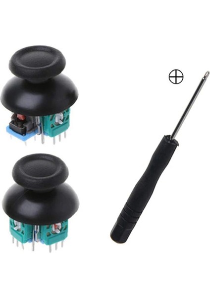 Oyun Konsolu Için Joystick Potansiyometresi Kapaklı Tornavida Seti (Yurt Dışından)