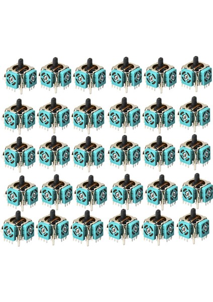 30 Adet 3D Joystick Potansiyometresi Ps2 Oyun Kontrol Cihazı Için (Yurt Dışından)