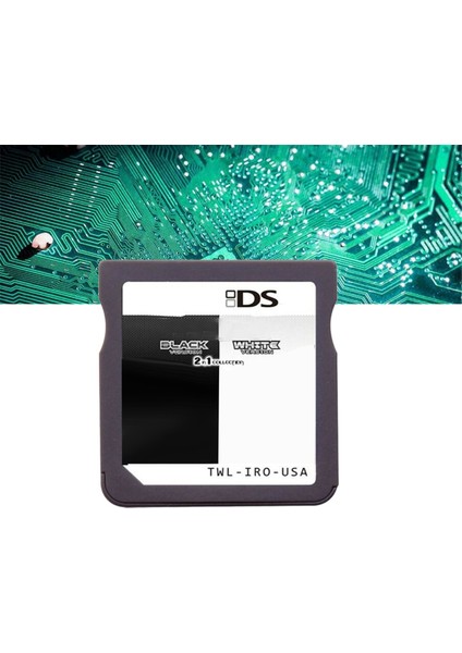 2'si 1 Arada Video Oyunu Için Oyun Kartı Siyah Beyaz No.1 (Yurt Dışından) indirimleri