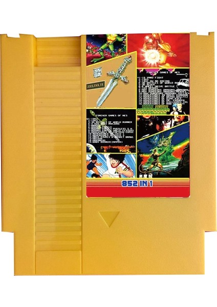 852 In 1 Oyun Konsolu Için Sarı (Yurt Dışından)