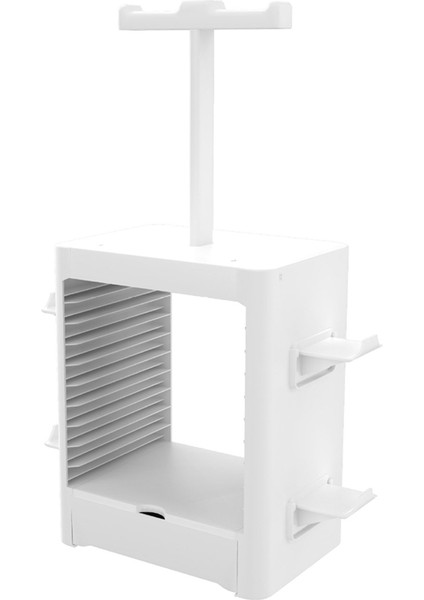 Çok Işlevli Oyun Standı / Beyaz (Yurt Dışından)