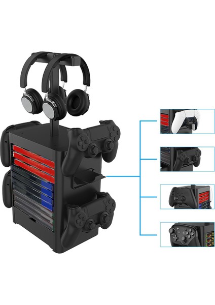 Çok Işlevli Oyun Standı / Beyaz (Yurt Dışından) modelleri
