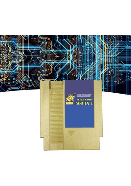1 2 3 6 7 8e Için Oyun Konsolu Için 500-IN-1 Oyun (Yurt Dışından)