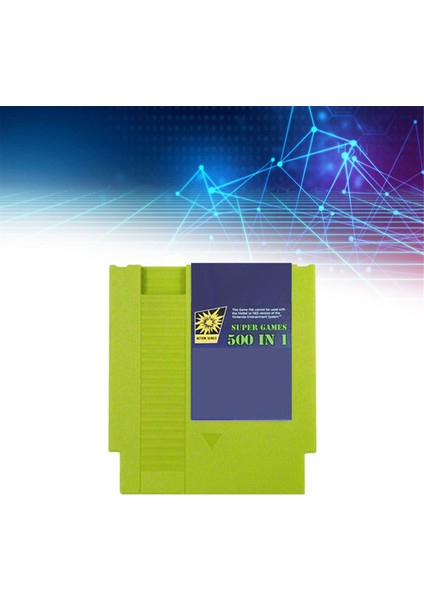 1 2 3 6 7 8c Için Oyun Konsolu Için 500-IN-1 Oyun (Yurt Dışından)