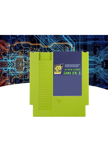 1 2 3 6 7 8c Için Oyun Konsolu Için 500-IN-1 Oyun (Yurt Dışından)