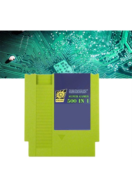 1 2 3 6 7 8c Için Oyun Konsolu Için 500-IN-1 Oyun (Yurt Dışından)