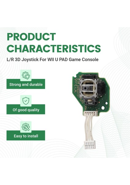 3D Joystick U Pad Oyun Konsolu Için Kablolu Joystick Sol (Yurt Dışından) indirimleri