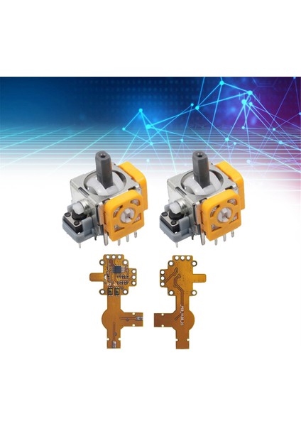 Oyun Konsolu Joystick'i Için 3D Analog Joystick+Kalibrasyon Kartı (Yurt Dışından) indirimleri