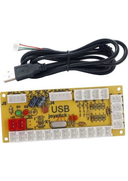 LED Sıfır Gecikme Kartı Arcade Oyunu USB Kodlayıcı Pc'ye (Yurt Dışından) indirimleri