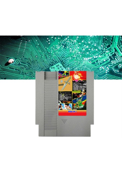 852 In 1 Oyun Konsolu Için Gümüş Gri (Yurt Dışından) fırsatları