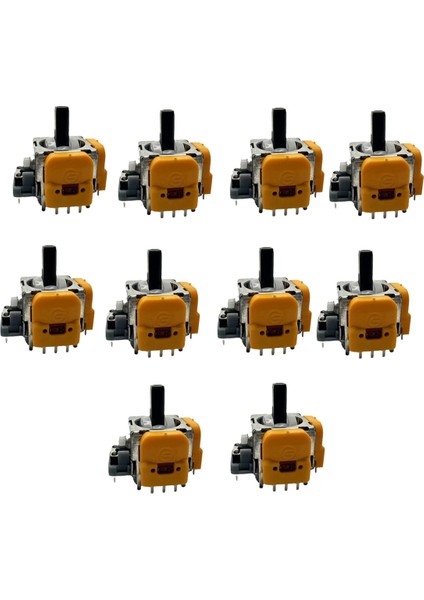 Konsol Için 10 Adet 4. Nesil Hall Elektromanyetik Joystick (Yurt Dışından)