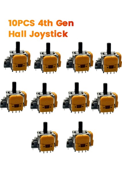 Konsol Için 10 Adet 4. Nesil Hall Elektromanyetik Joystick (Yurt Dışından) fiyatları