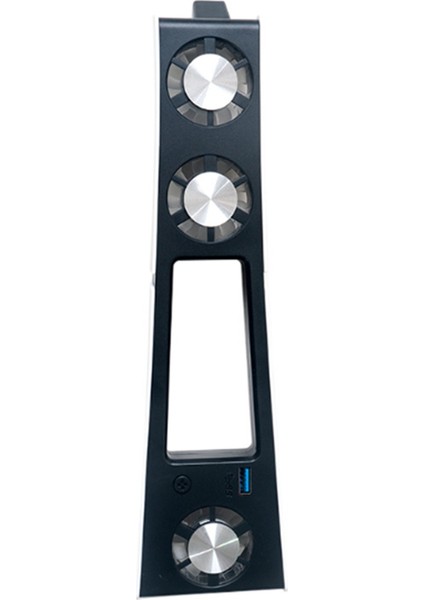 Ince Konsol Için Rgb Işıklı Soğutma Fanı 3 Fanlı (Yurt Dışından)