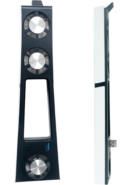Ince Konsol Için Rgb Işıklı Soğutma Fanı 3 Fanlı (Yurt Dışından) fiyatları
