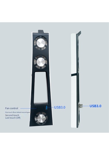 Ince Konsol Için Rgb Işıklı Soğutma Fanı 3 Fanlı (Yurt Dışından) fırsatları